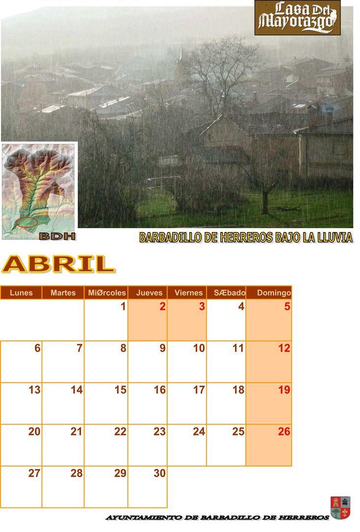 CALENDARIO 2015 (Casa del Mayorazgo)