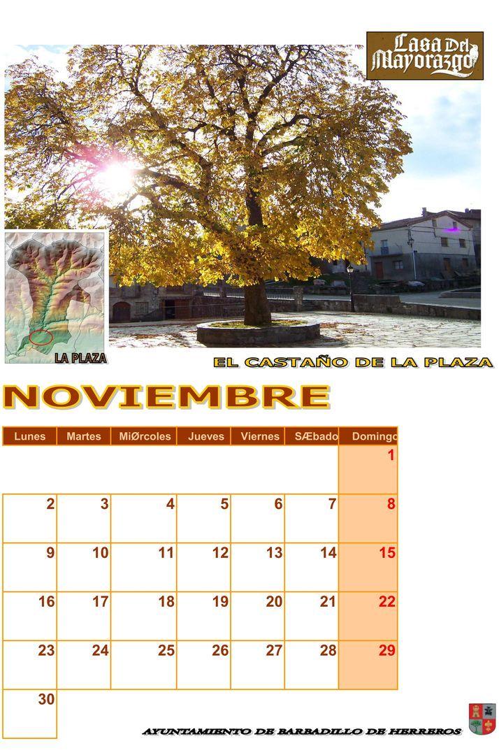 CALENDARIO 2015 (Casa del Mayorazgo)